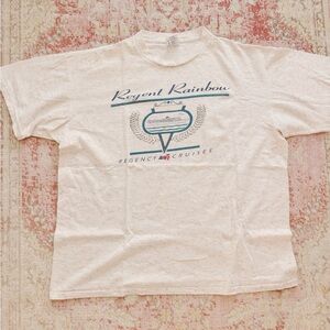 Delta, Men’s Vintage Regent Rainbows Cream T-Shirt